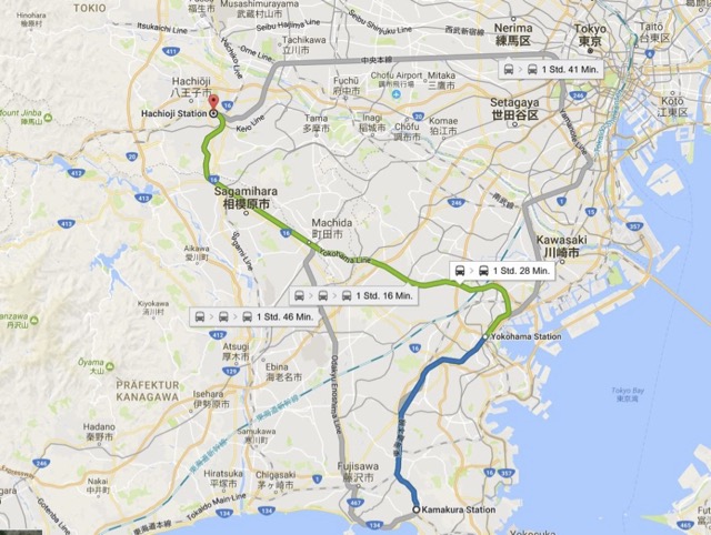 “Land der aufgehenden Sonne” VI, Hachiōji und Kamakura