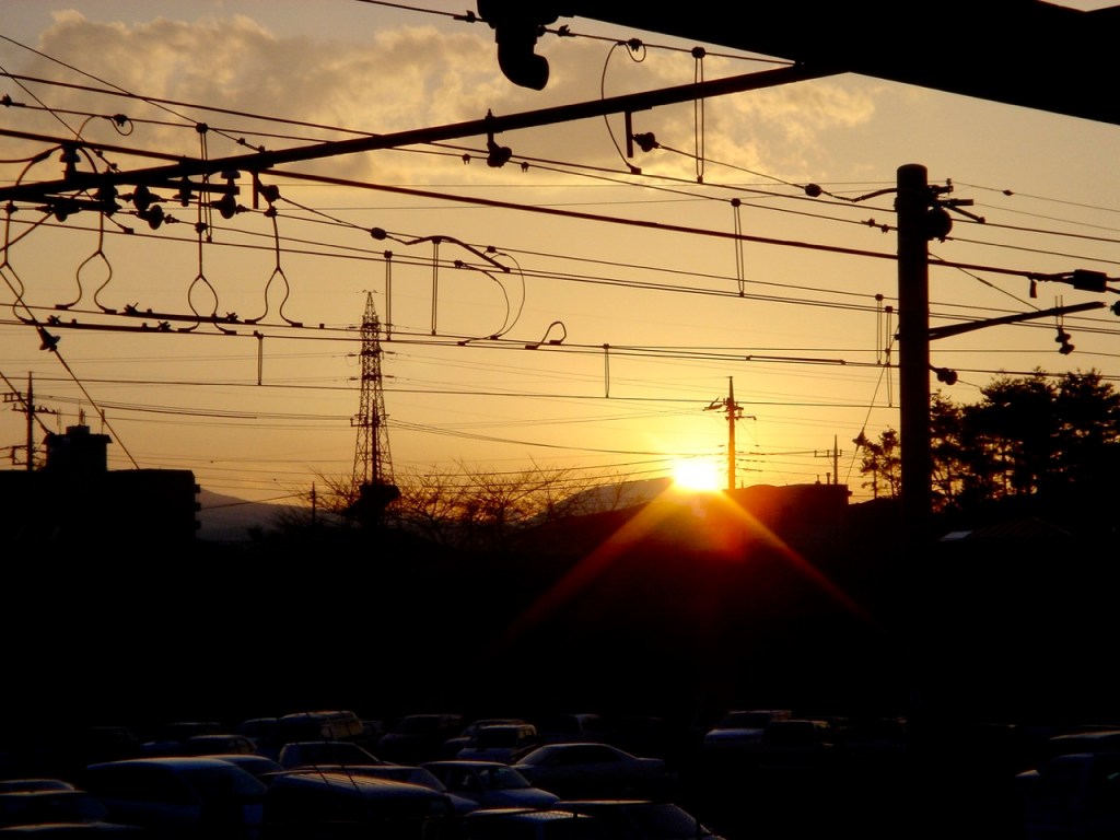 “Land der aufgehenden Sonne” V, Hachiōji und Mt. Fuji