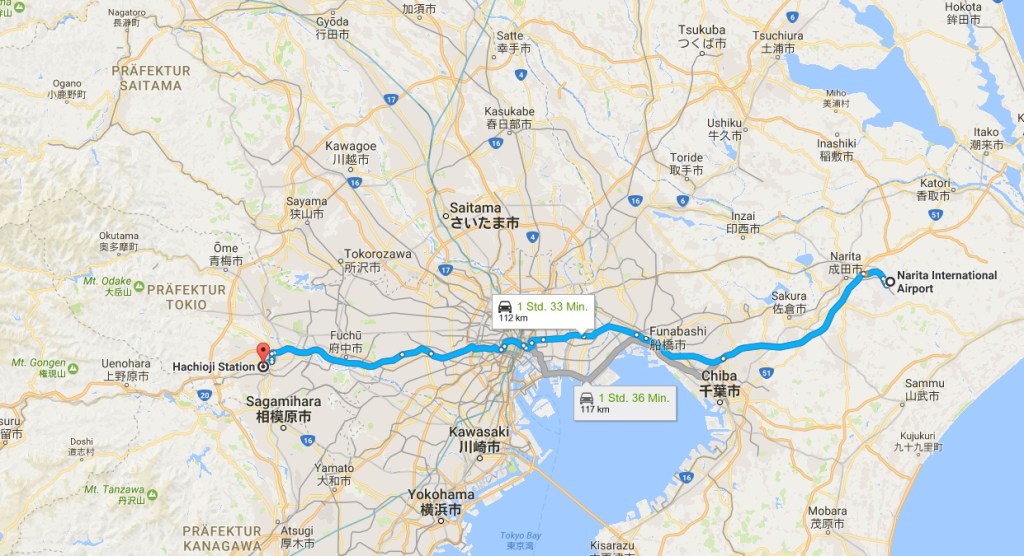 “Land der aufgehenden Sonne” IV, Hachiōji, Stadt am westlichen Stadtrand von Tokyo