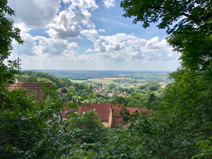 schöne Aussicht von Oberrüsselbach