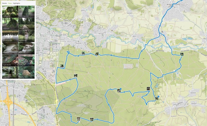 Streckenübersicht heute