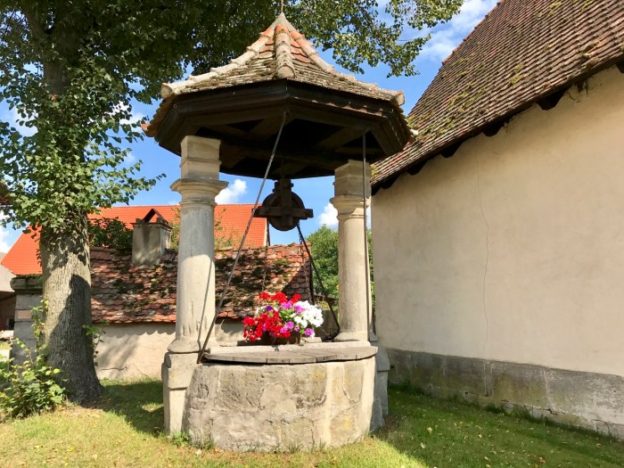Barocker Dorfbrunnen in Weppersdorf