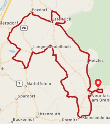Rad- und Wandertouren zu den Sühnekreuzen im Ldk. Forchheim, Erlangen-Höchstadt und Nürnberg IV