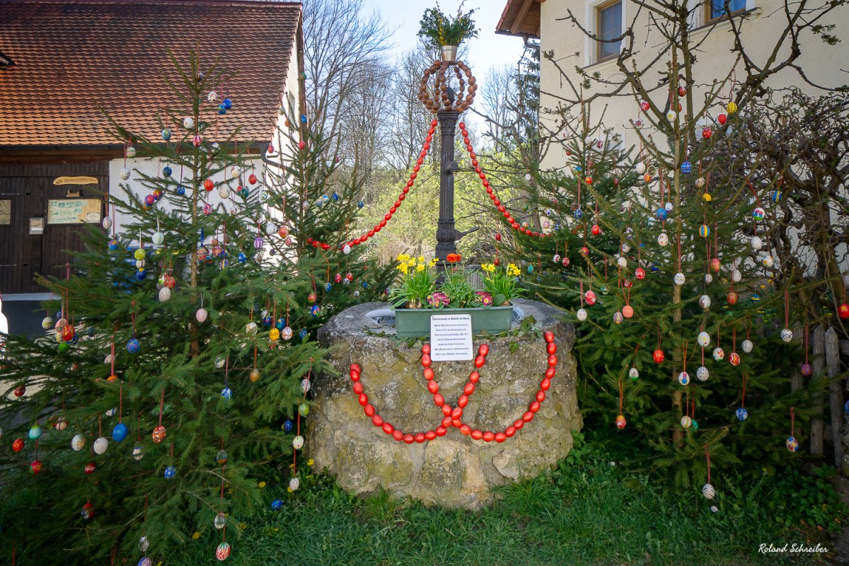 Der älteste Osterbrunnen in der Fränkischen&nbsp;Schweiz