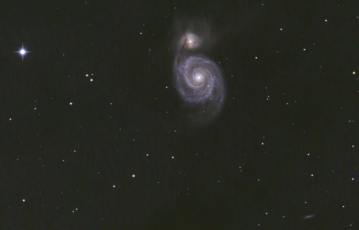 Updates zur Whirlpool-Galaxie M51: Ein neues&nbsp;Bild